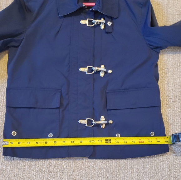 EUC Vintage Ralph Lauren Navy Buckle Jacket Med - Picture 7 of 8